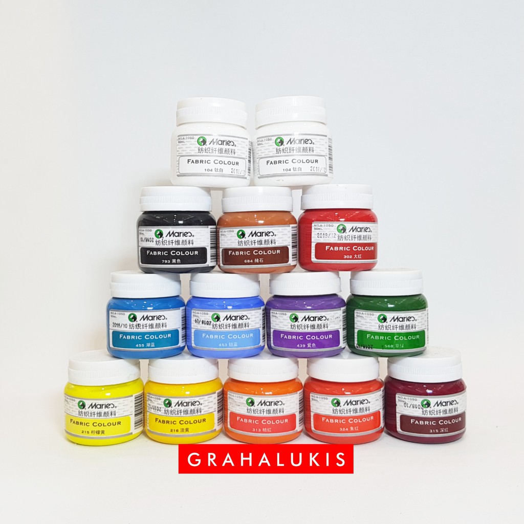 Jual Maries Fabric Colour A1050 50ml / 50 ml Shopee Indonesia