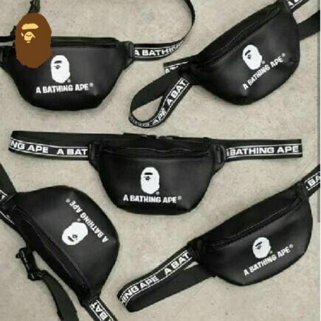 Harga Waist Bag Bape Ss19 Original Top Sellers www