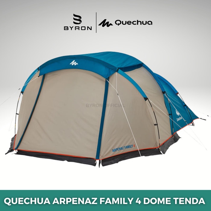 Jual Quechua Arpenaz Family 4 Dome Tent Tenda Camping Keluarga Untuk 4 Oran | Shopee Indonesia