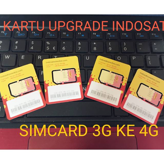 Jual KARTU UPGRADE INDOSAT DARI 3G KE 4G Shopee Indonesia