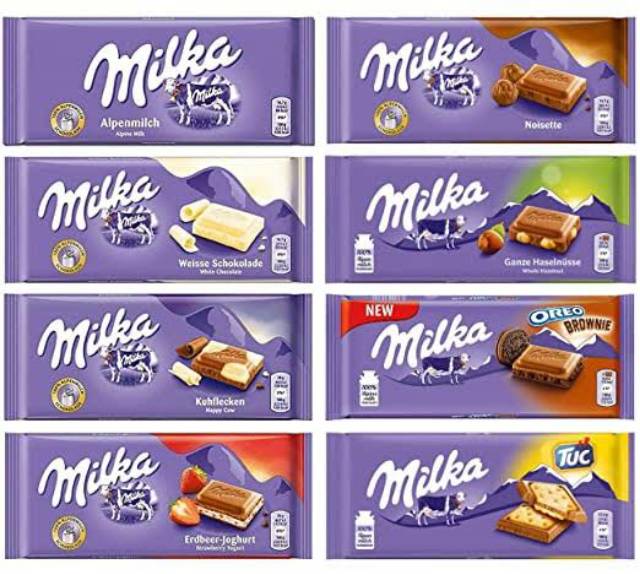 Jual Coklat Milka Caramel Chocolate Import Jerman Murah | Shopee Indonesia