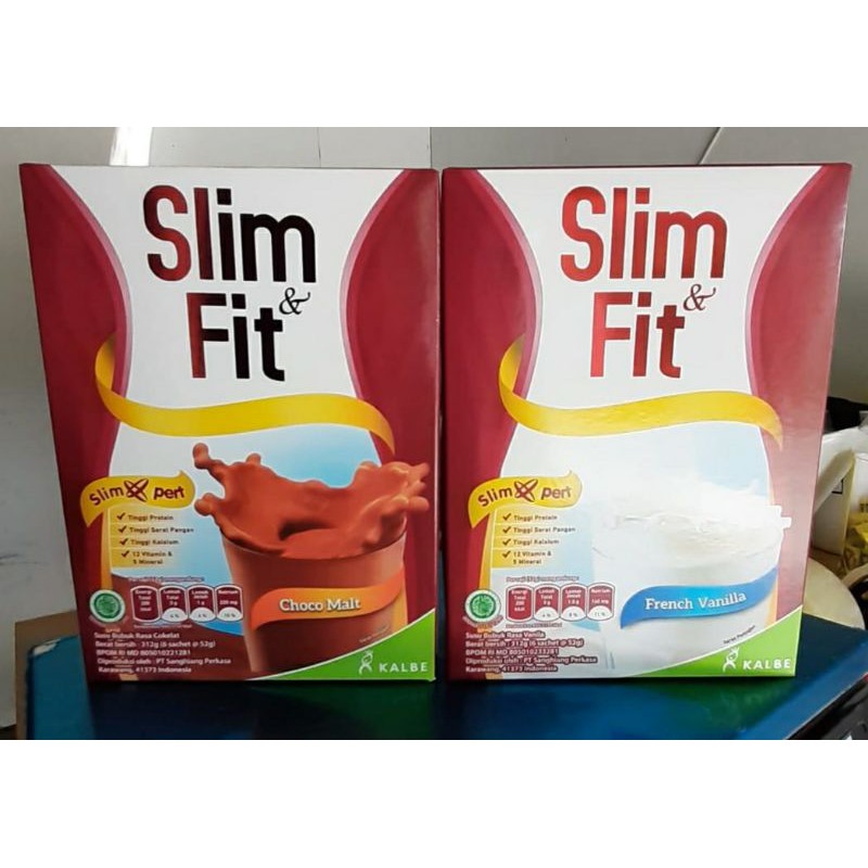 Jual SLIM FIT ISI 6 SACHET / SLIMFIT / SUSU DIET SLIM & FIT KALBE