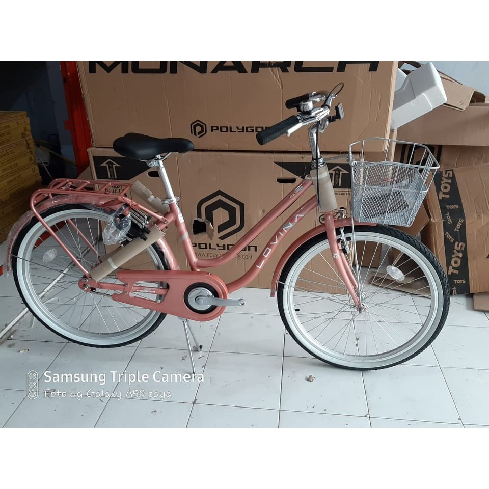 Jual Sepeda Perempuan/ Mini/ Ctb/ City Bike 24" Polygon Lovina | Shopee Indonesia