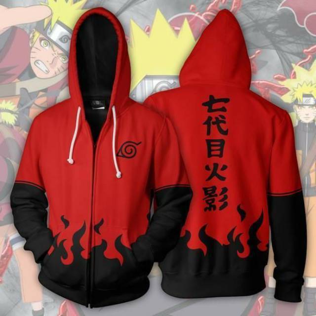Jaket naruto hokage konoha Shopee Indonesia
