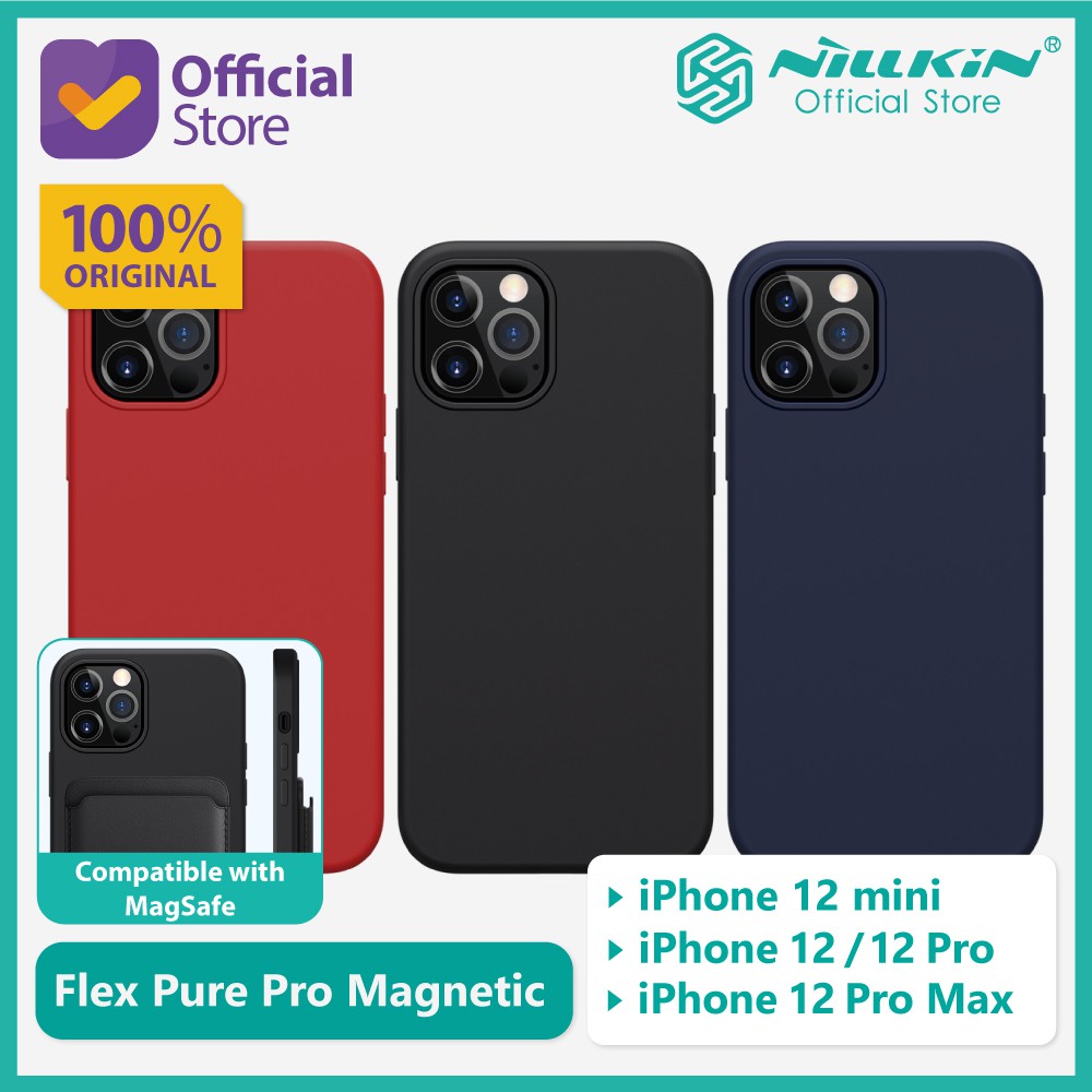 Case iPhone 12 / 12 Pro / 12 mini / 12 Pro Max Nillkin Flex Pure Pro