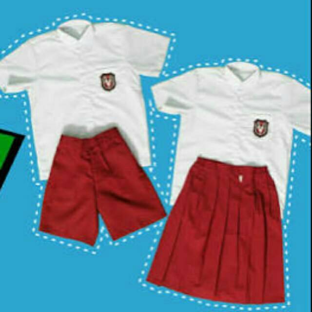 Seragam sekolah SD 1 Stel Shopee Indonesia