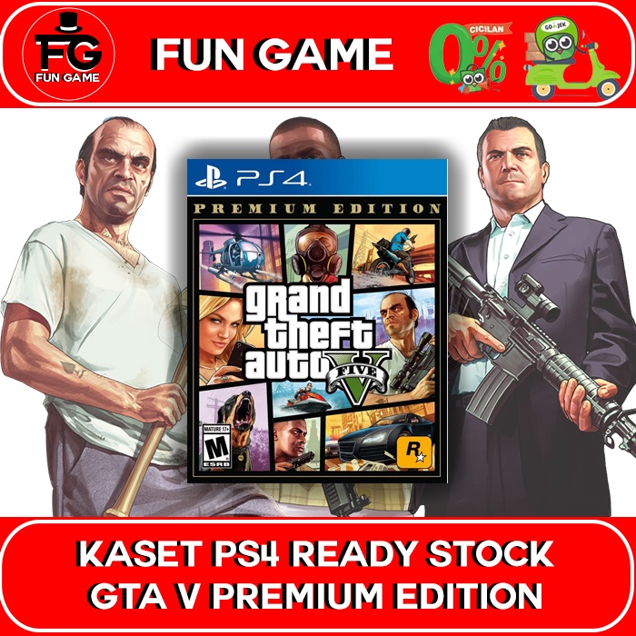 Jual Ps4 Gta V/Grand Theft Auto 5 Premium Edition Ps4 Indonesia|Shopee Indonesia