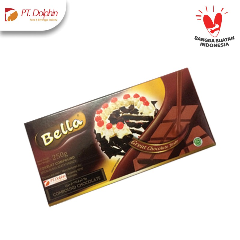 Jual Bella Compound Dark Chocolate (Cokelat Compound) | Shopee Indonesia