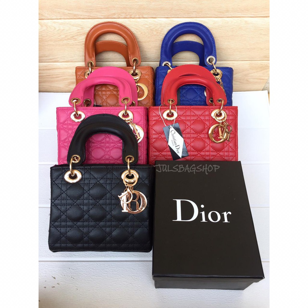 TAS WANITA LADY DIOR DOFF MINI FREE BOX IMPORT Shopee Indonesia