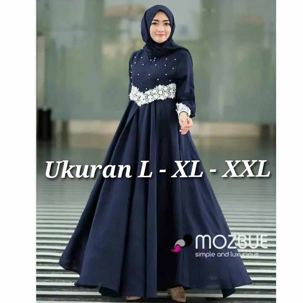 Jual GAMIS PESTA UKURAN L XL XXL GAMIS BUSUI KEKINIAN GAMIS TERBARU