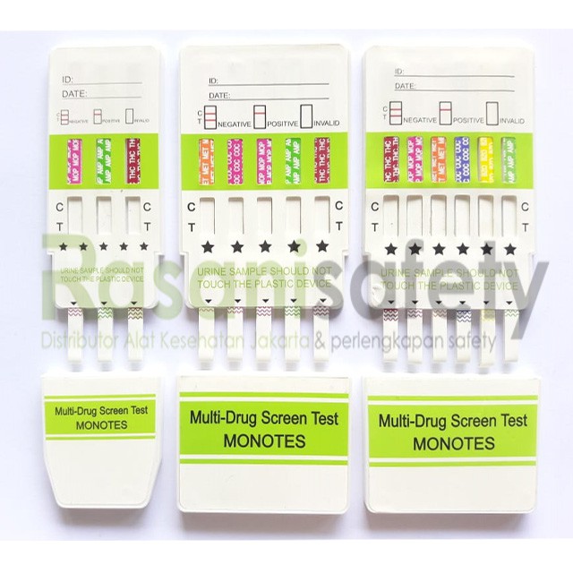 Jual Rapid Monotes Multi Drug 5 Parameter Strip Tes Urine Cek Narkoba 5 Panel Isi 25 Test | Shopee Indonesia