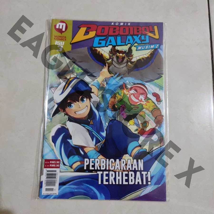 Komik Boboiboy Galaxy Musim 2 Isu 3 "Perbicaraan Hebat