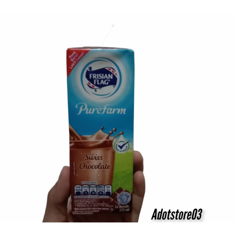 Jual Frisian Flag Susu Cair Uht Cokelat 225Ml | Shopee Indonesia