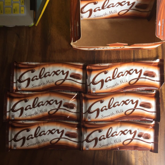 Jual [Baru] Galaxy Smooth Milk Chocolate Bar, 90Gr, Coklat Batangan | Shopee Indonesia