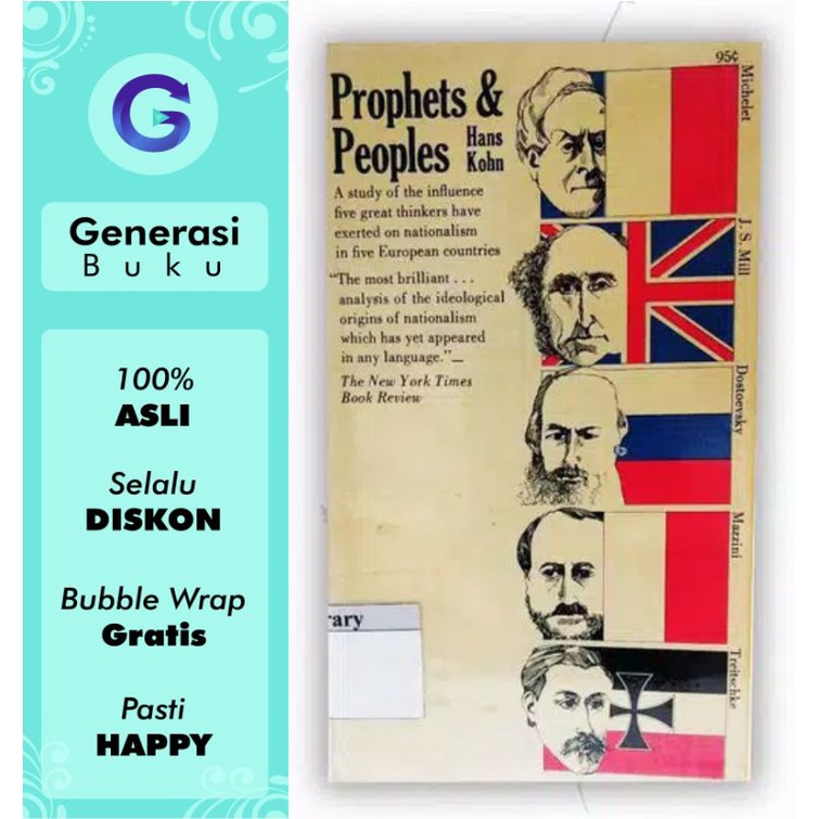Prophets &amp; Peoples by Hans Kohn - Buku Impor BPS | Shopee Indonesia