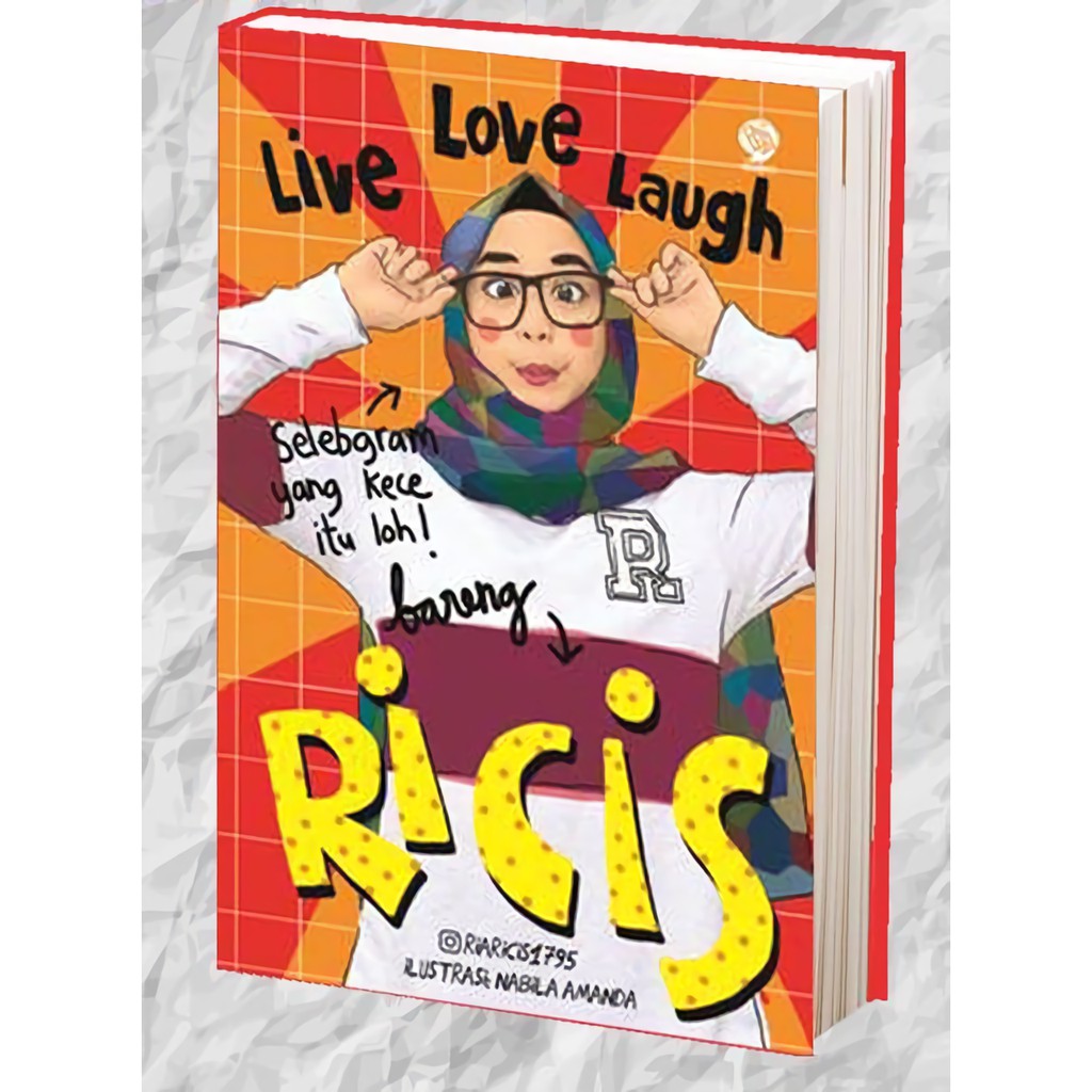 Jual Buku Live Love Laugh Bareng Ricis Ria Ricis Shopee Indonesia