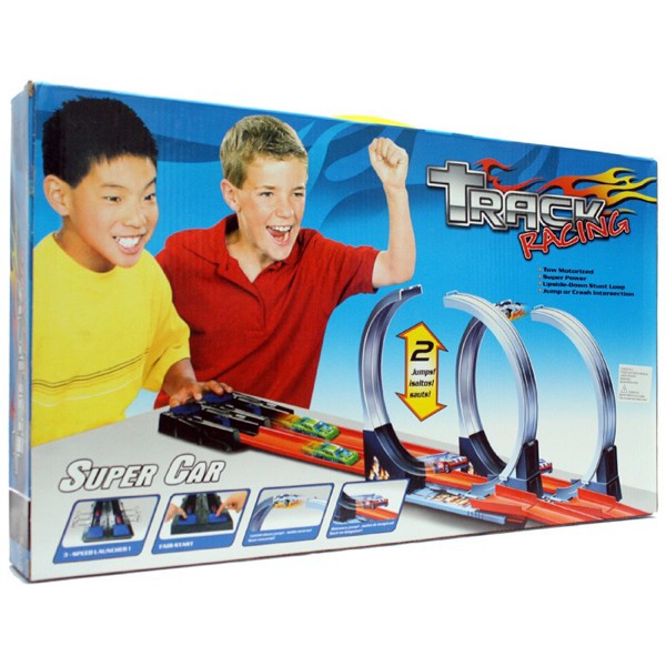 Jual Mainan Anak Hotwheels Track Halilintar 2 Jalur Track Hot Wheels Car Indonesia|Shopee Indonesia