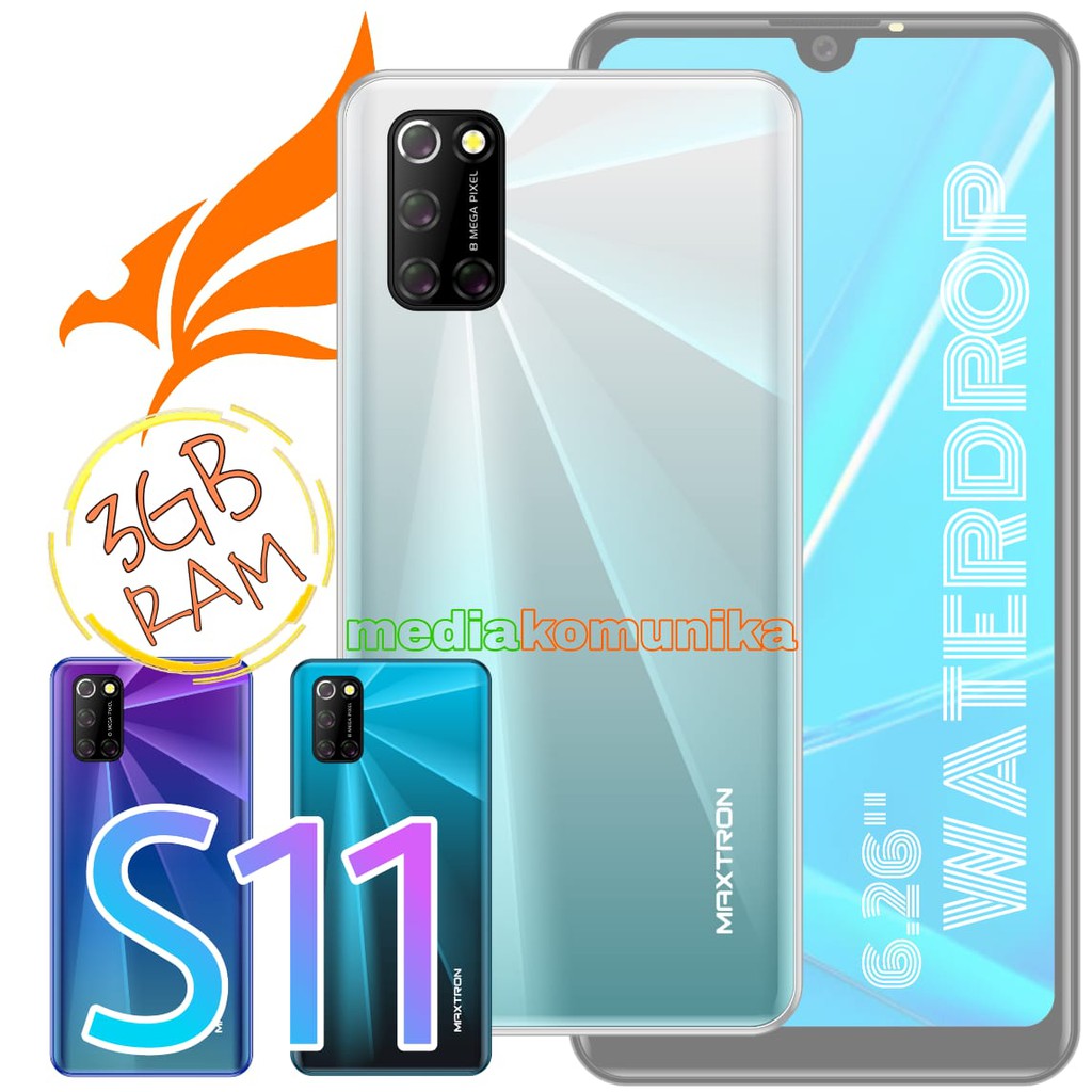 (RAM 3GB) MAXTRON S11 4G HP ANDROID MURAH 4G RAM 3GB ROM