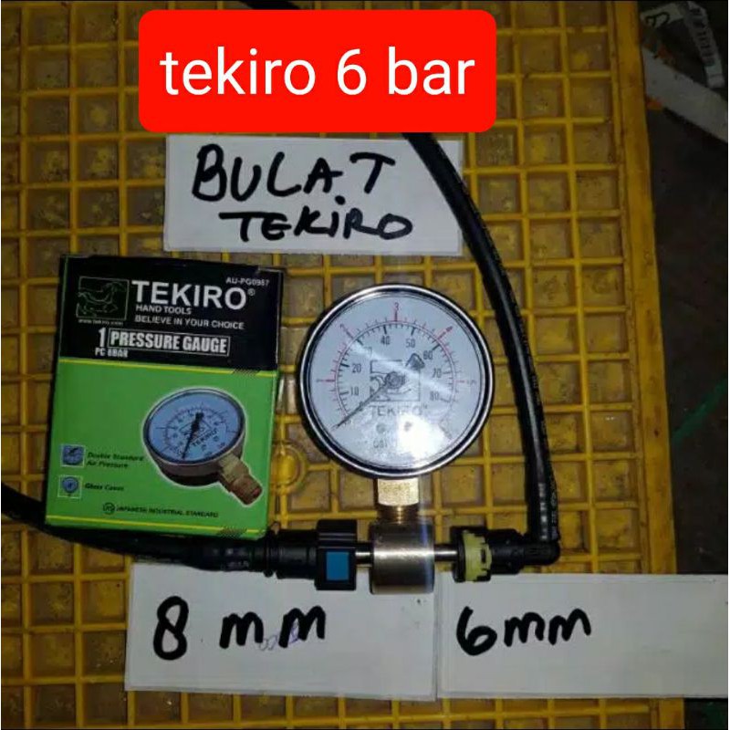 alat cek fuel pump motor injeksi. preasure gauge.cek