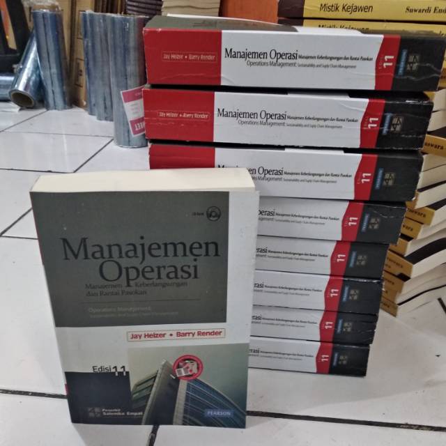 Jual MANAJEMEN OPERASI FULL BAB EDISI 11 JAY HEIZER BARRY RENDER