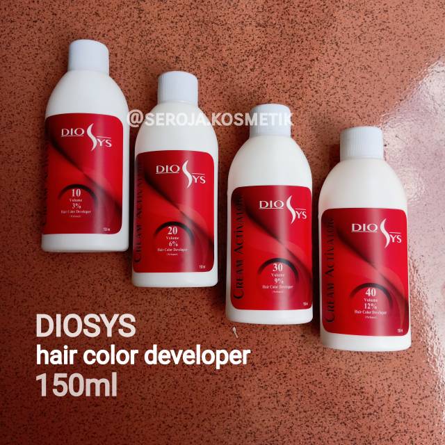 Diosys Hair Color Developer 150ml Shopee Indonesia