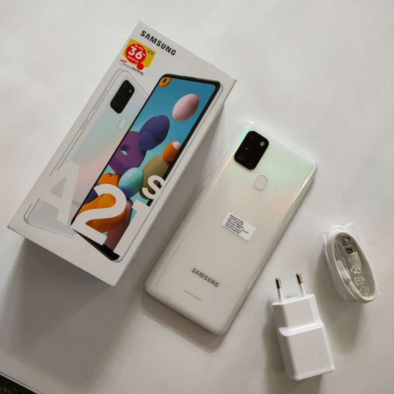 SECOND SAMSUNG GALAXY A21S 6/128 MULUS FULLSET GARANSI GRATIS ONGKIR