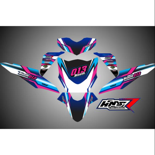 Jual Decal Stiker Beat Motif Balap | Shopee Indonesia