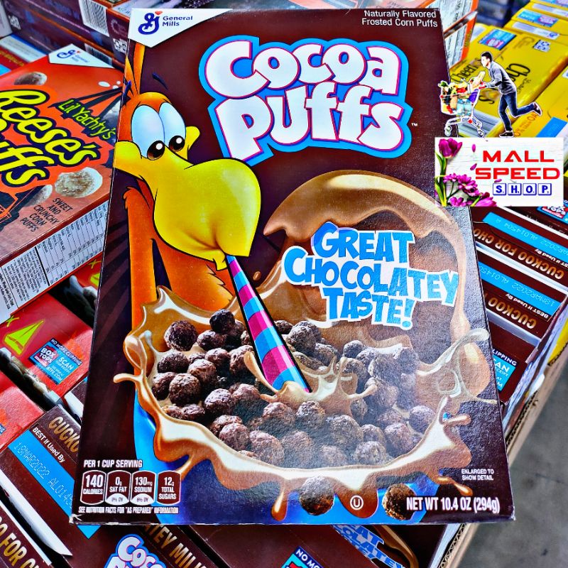 Jual cocoa puffs cereal chocolate milk 294g Shopee Indonesia