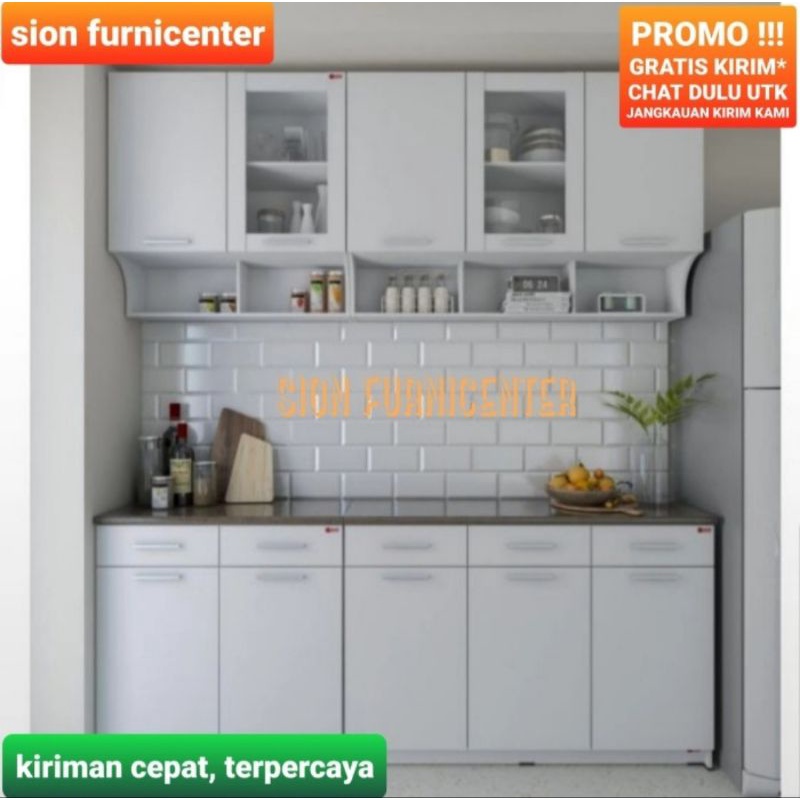 Jual kitchen set / lemari dapur / lemari piring / dapur