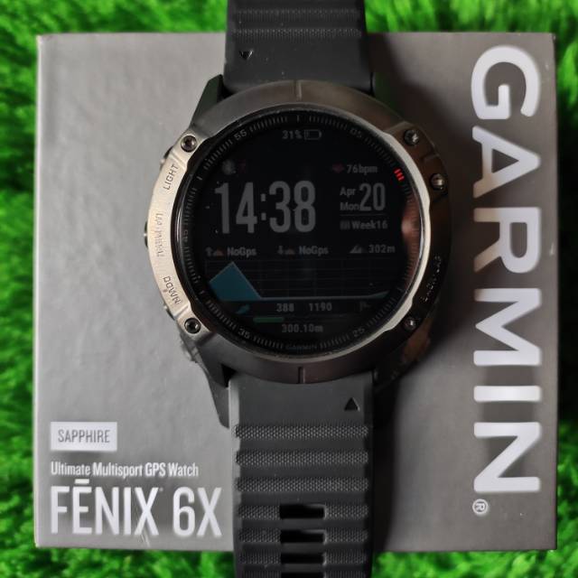 Jual Garmin Fenix 6X Sapphire | Shopee Indonesia