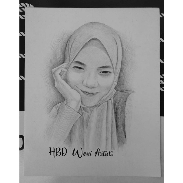 Jual Sketsa Wajah Simple / Handmade / Kado Ulang Tahun / Jasa Lukis Wajah Indonesia|Shopee Indonesia 632_X_632_jpg