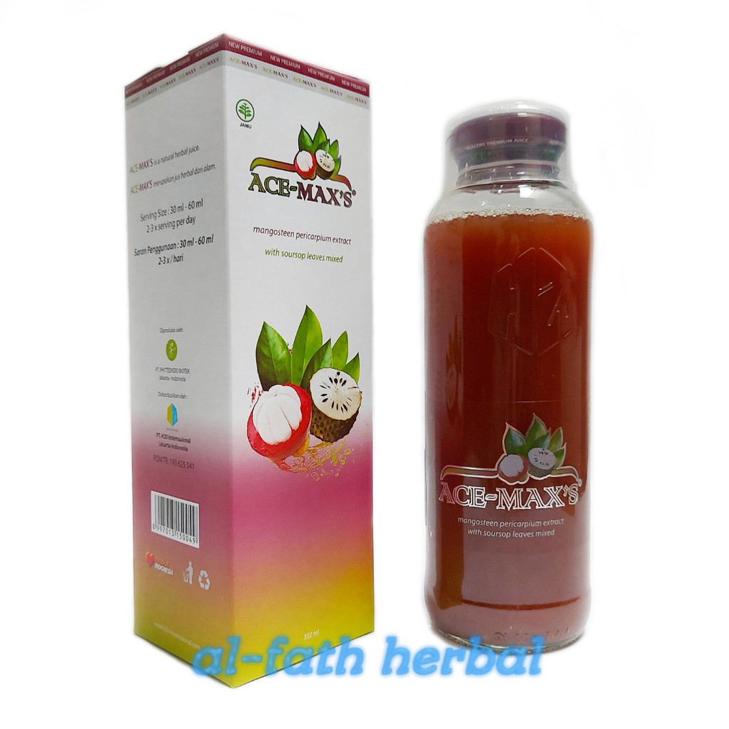 Ace max maxs acemax acemaxs acemax's jus kulit manggis daun sirsak