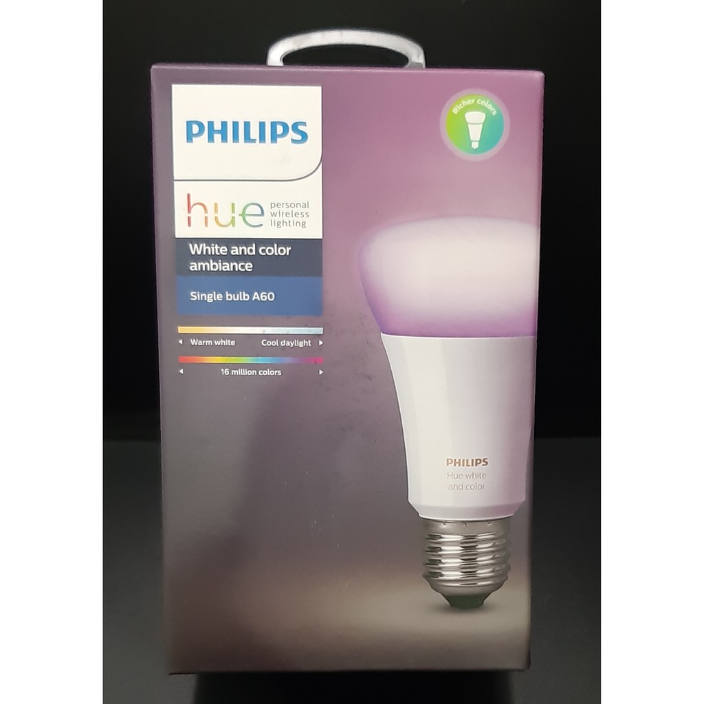 Jual Philips Hue Single Bulb E27 - Colour | Shopee Indonesia