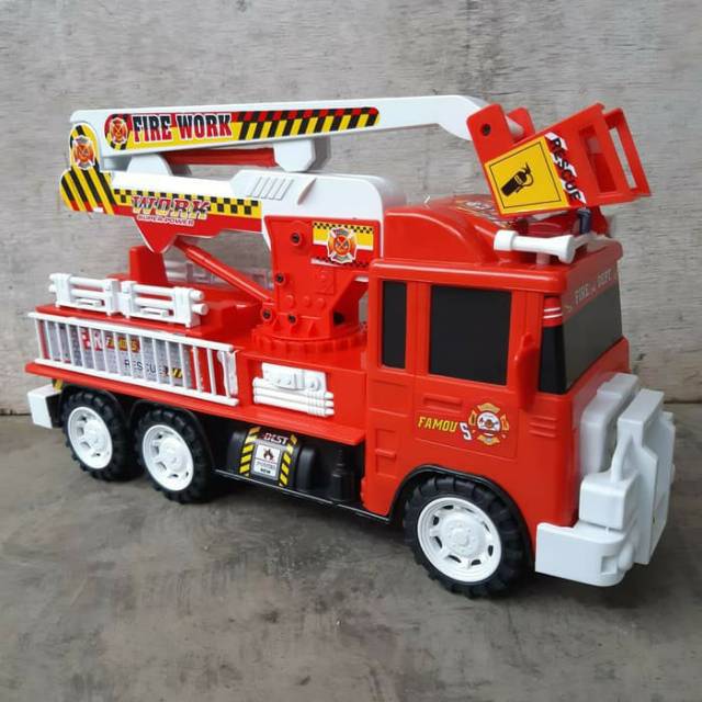 Jual Mainan Truk Pemadam Kebakaran Jumbo Mobil Fire Car Anak Besar Edukatif | Shopee Indonesia