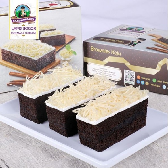 Lapis Bogor Sangkuriang Brownies Keju & Strawberry Keju Shopee Indonesia