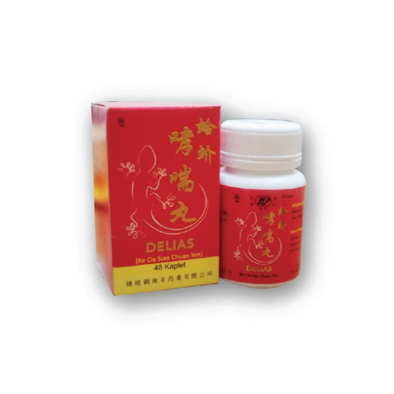 Delias 48 S Menghilangkan Sesak Nafas Obat Batuk