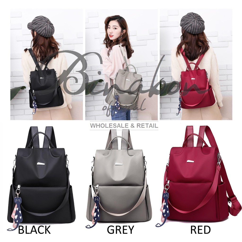 Tas Ransel wanita import Stylish Backpack Tas Punggung Wanita termurah original first hand