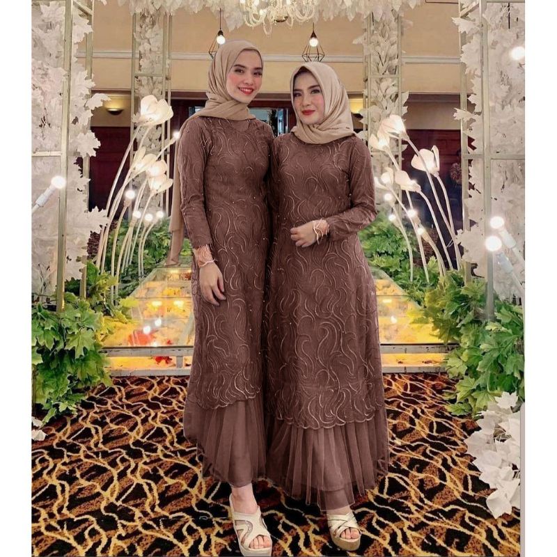 Harga Coklat Tua Dress Kondangan Terbaru September 2022 |Biggo Indonesia