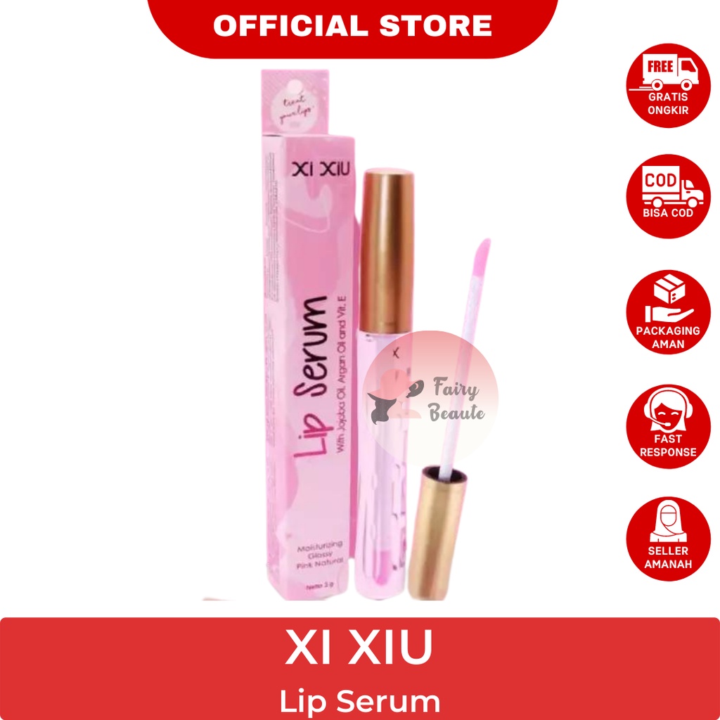Jual XI XIU Lip Glow Serum Xixiu Serum Bibir Lip Mask Lip Moist