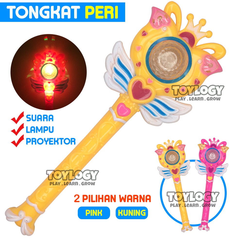 Mainan Anak Perempuan Tongkat Peri Ajaib Magic Wand Fairy
