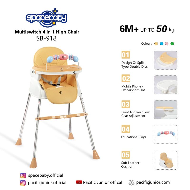 Jual Baby High Chair Kursi Tinggi Bayi Murah Dan Bagus Shopee Indonesia