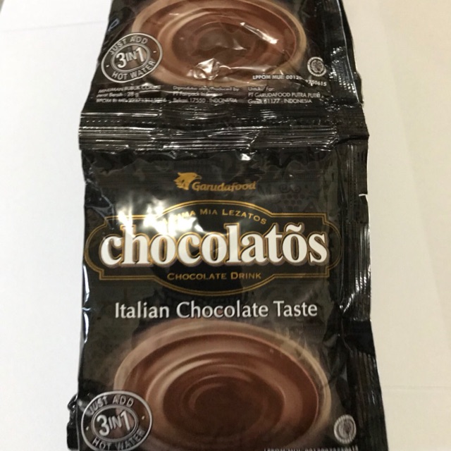 Jual Chocolatos Chocolate Drink 1 Renceng 10 Sachet 28 Gr 28Gr - Cokelat Minuman Dus Pcs Coklat Saset | Shopee Indonesia