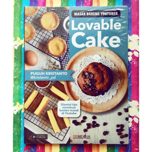 Buku Resep Kue Lovable Cake Masak Bareng Puguh Kristanto Shopee Indonesia