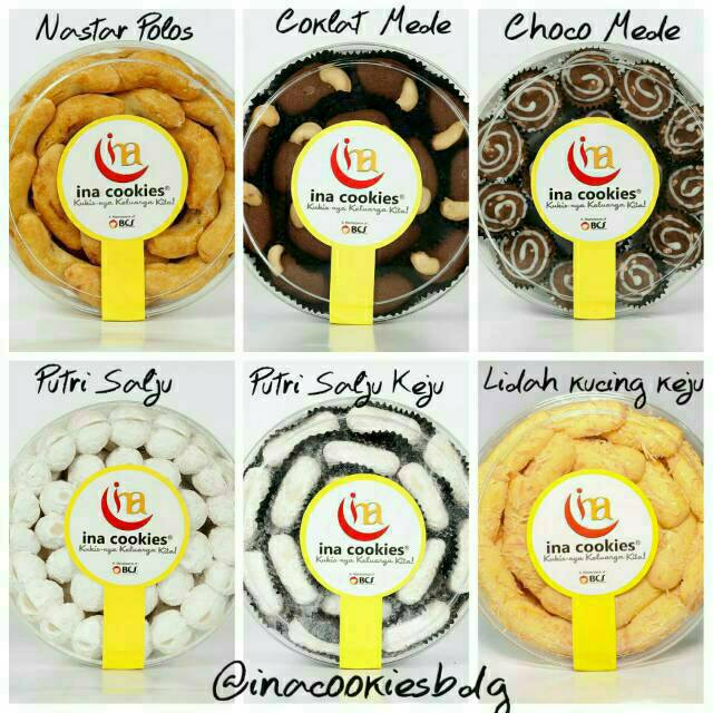 Ina Cookies Reguler/ JnC Cookies (Kemasan 500gr) Shopee