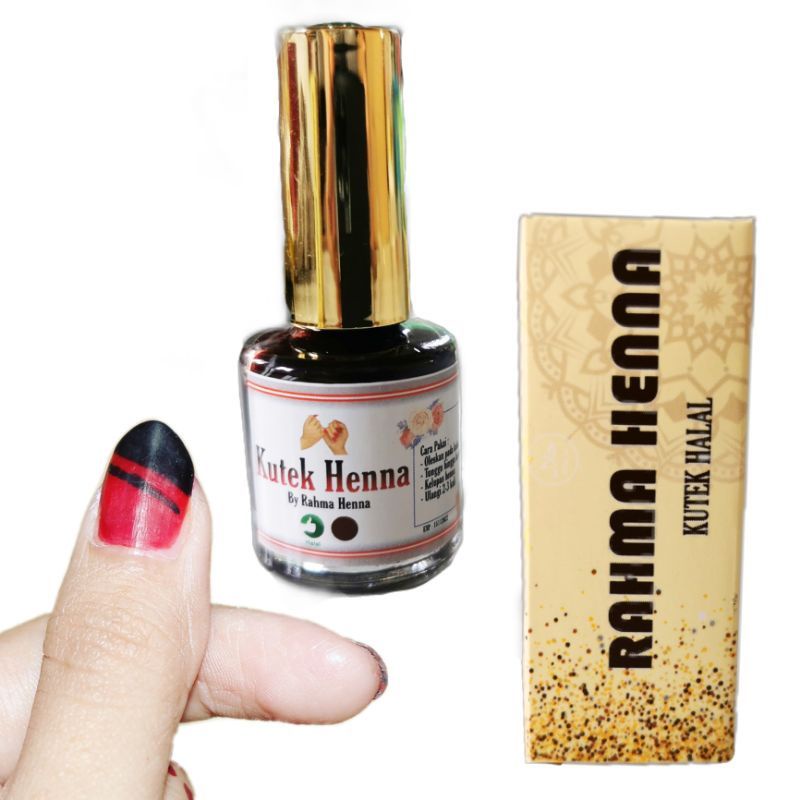 Jual Henna Kuku Kutek Henna Halal by Rahma Henna Halal Nail polish