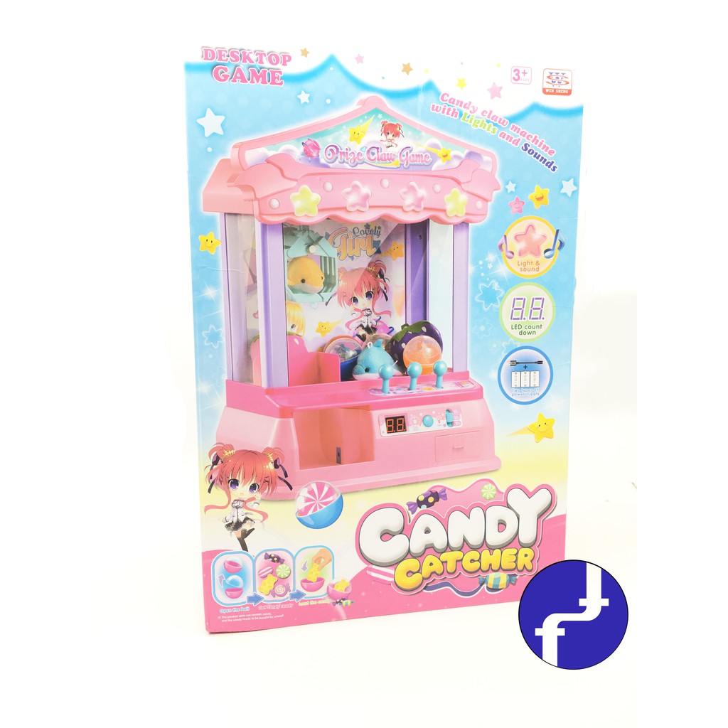 Jual Mainan Anak Joy Claw Machine Candy Catcher Mesin Capit Boneka Ws5361-1 | Shopee Indonesia