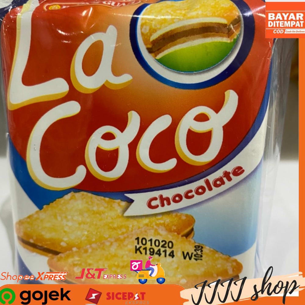 Jual Khong Guan La Coco Chocolate Biskuit Cemilan Snack Rasa Cokelat