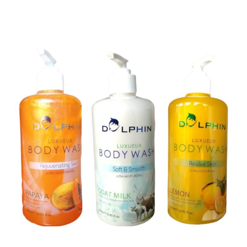 Jual Dolphin Body Wash / Dolphin Sabun Mandi Cair 500ml Shopee Indonesia