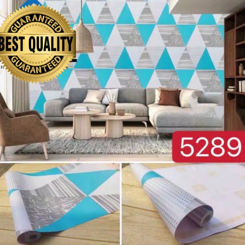 Jual Wallpaper Stiker Dinding Ruang Tamu Wallstiker 45 CmX5 Meter