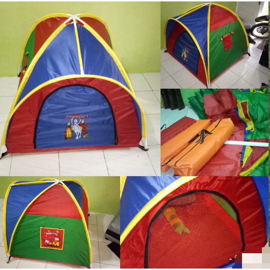 Jual Tenda Anak 140Cm Karakter - Tenda Anak Karakter 1,4M Dome - Tenda 140Cm Indonesia|Shopee Indonesia
